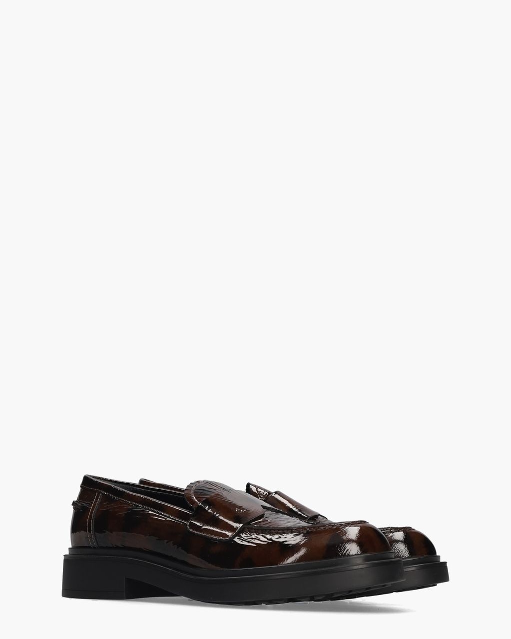 Loren College Donkerbruin Damesloafers