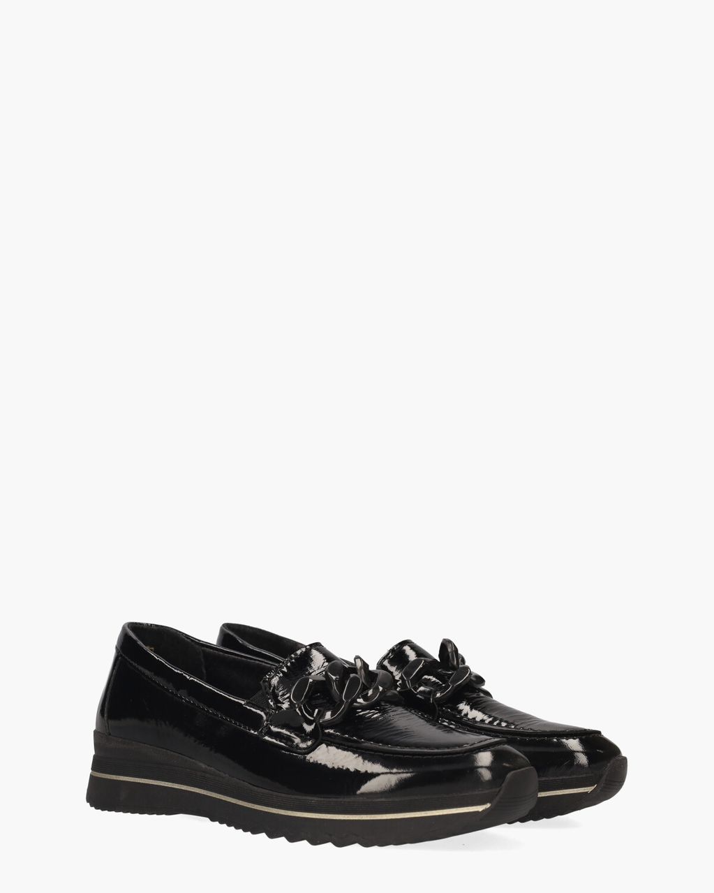 Victoria Zwart Damesloafers