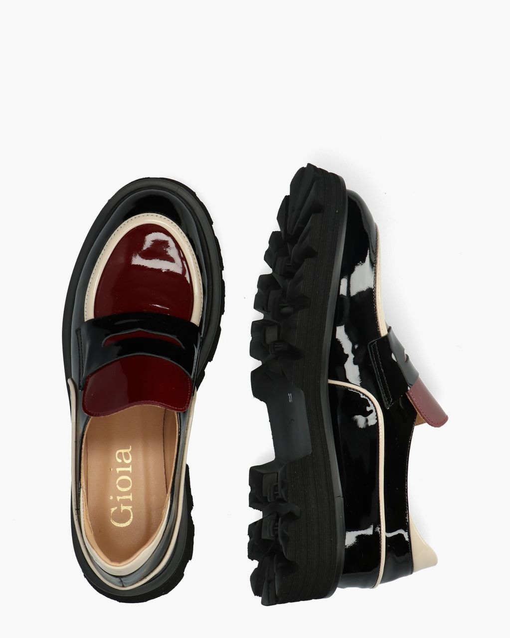 Aily Zwart/Multi Damesloafers