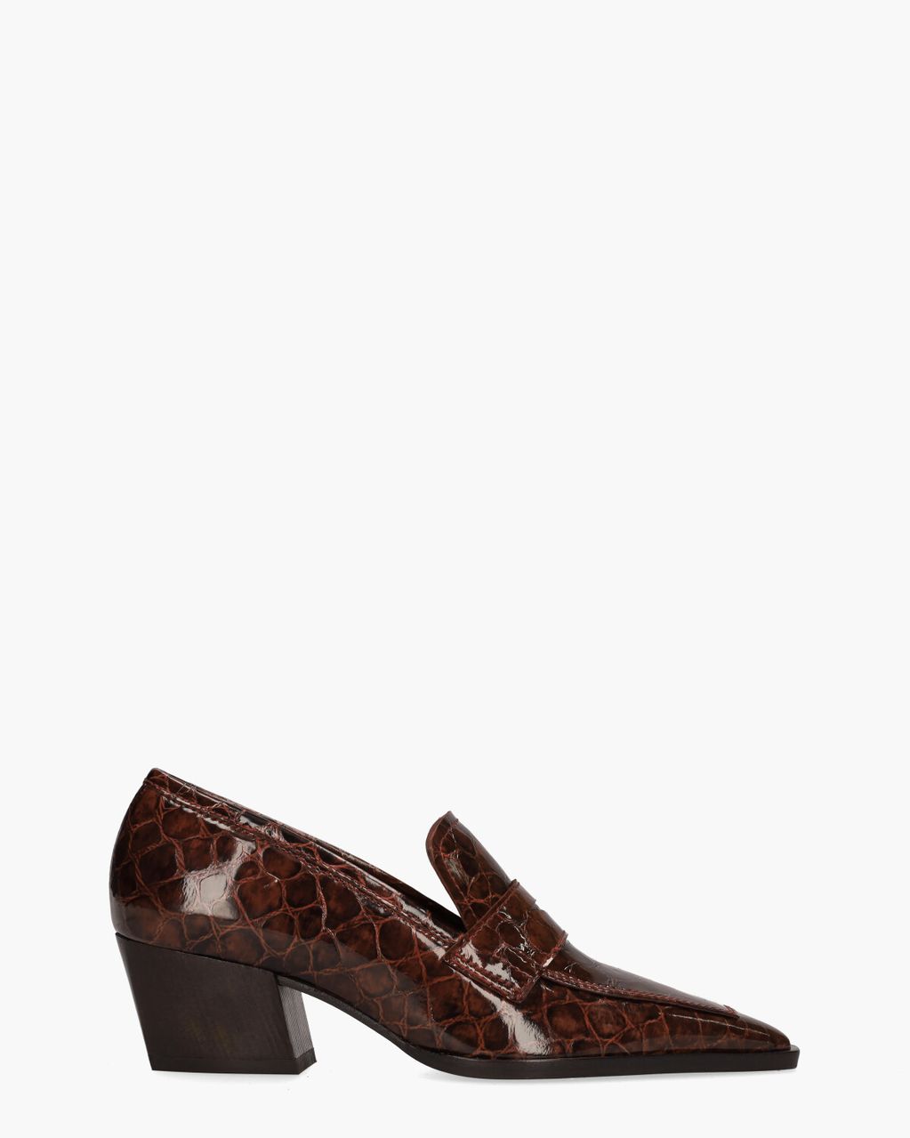 3218-S Bordeauxrood Dames Loaferpumps