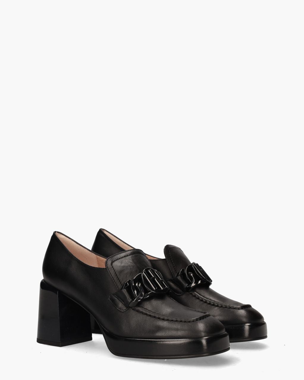 HI233022 Zwart Damesloafers