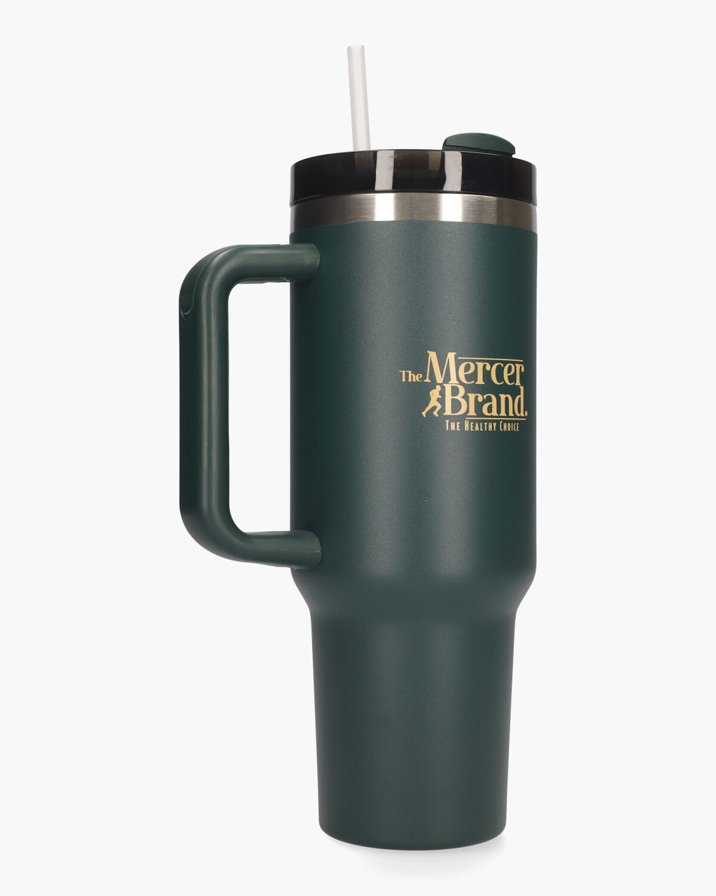 The Mercer Tumbler Donkergroen Drinkbeker