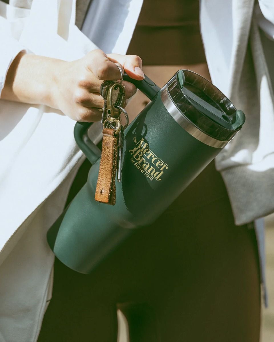The Mercer Tumbler Donkergroen Drinkbeker