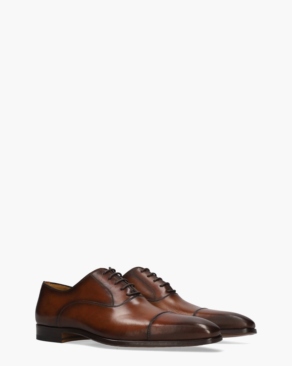 12623 Cognac Heren Veterschoenen