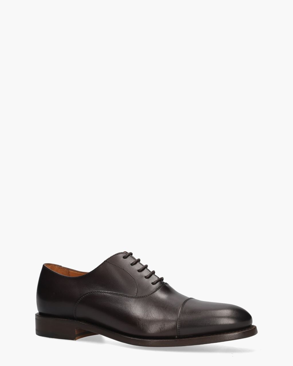 3010-K5 Donkerbruin Heren Veterschoenen