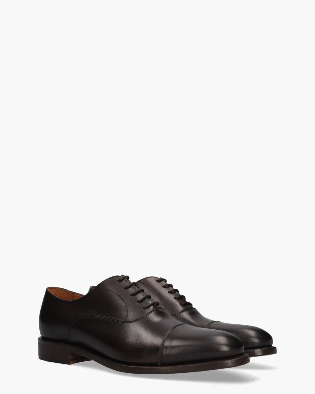 3010-K5 Donkerbruin Heren Veterschoenen