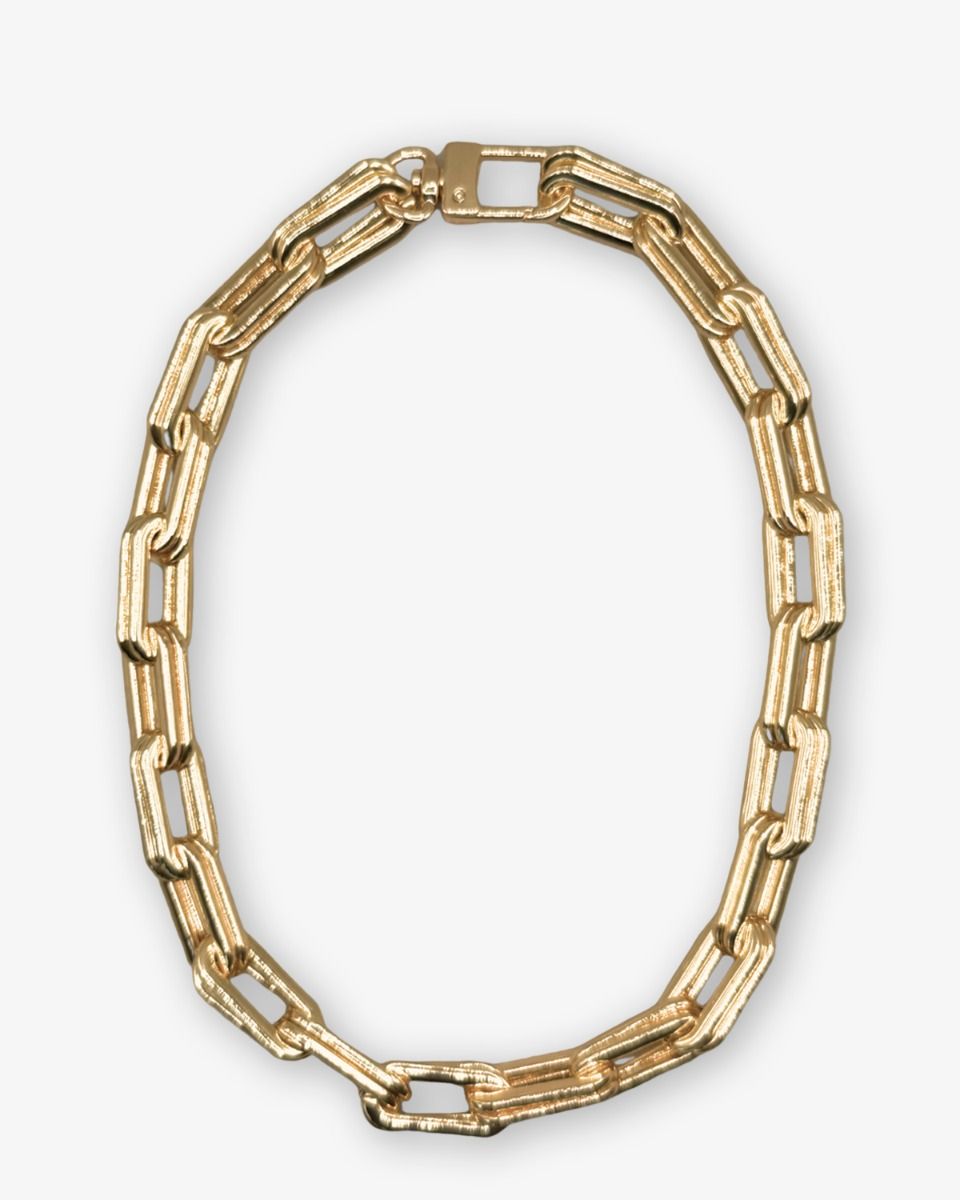 Chunky Chain Necklace Goud Ketting