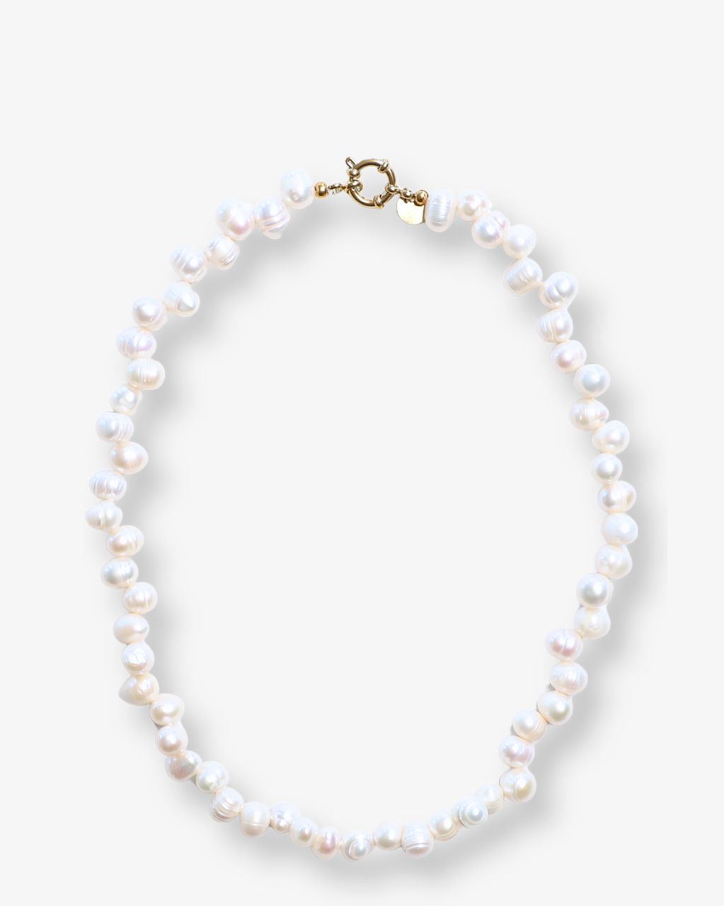 Fred Funky Big Necklace Wit Ketting