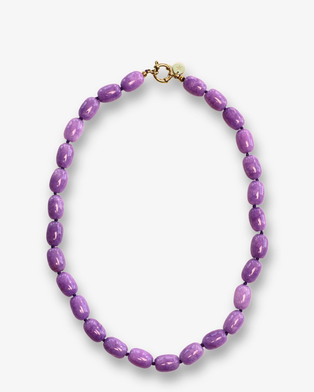 Bobby Lila Necklace Paars Ketting
