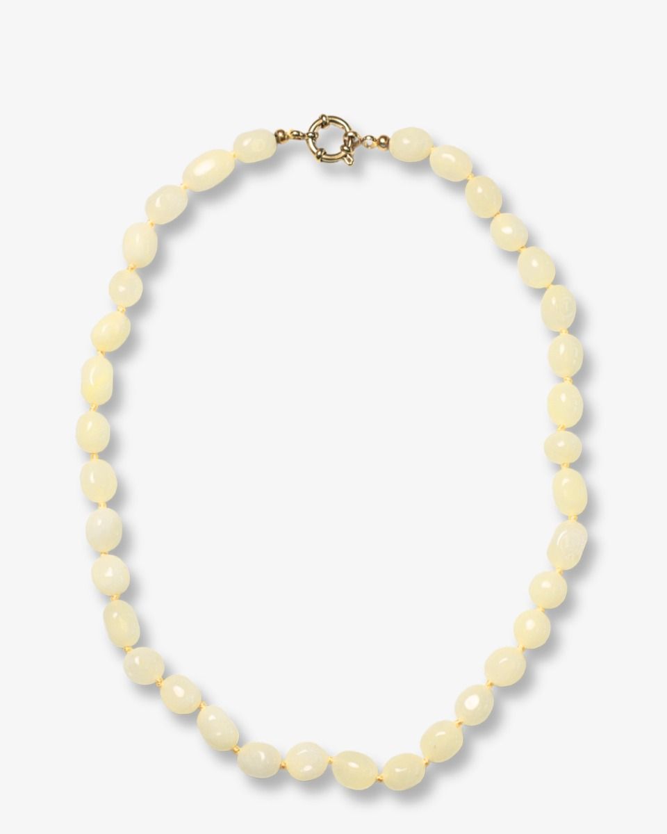 Bobby Necklace Lichtgeel Ketting