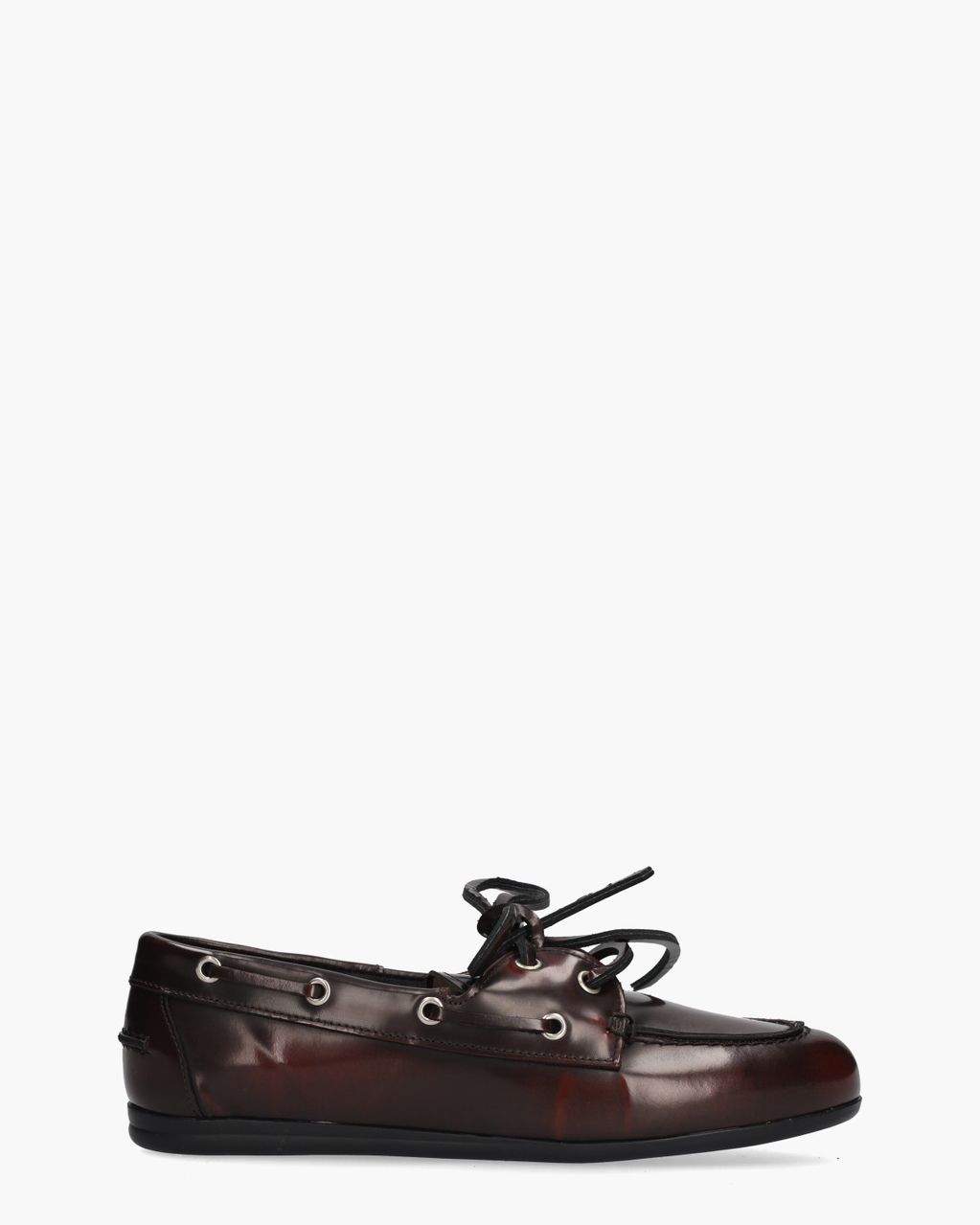Boat Loafer Bordeaux Dames Veterschoenen