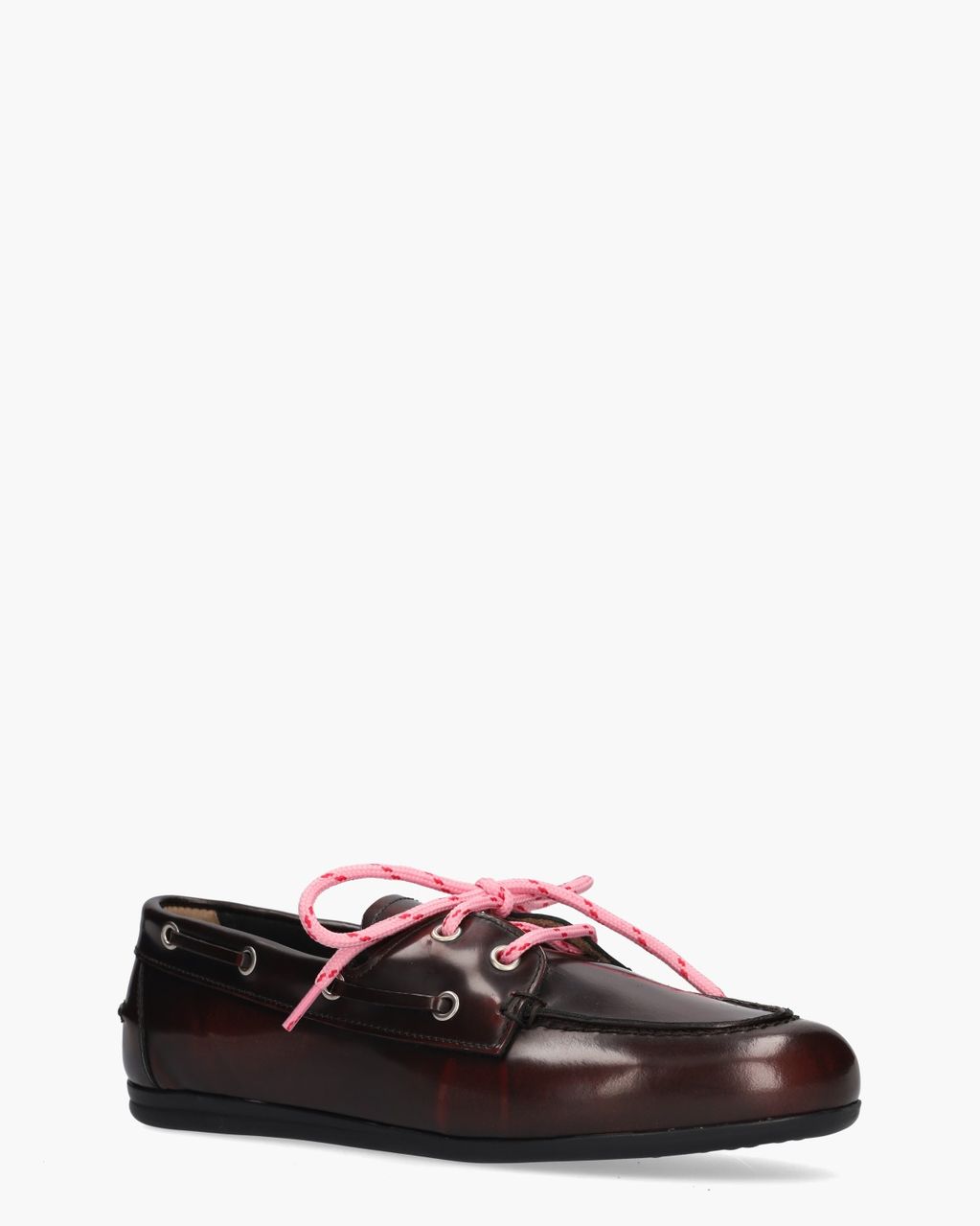 Boat Loafer Bordeaux Dames Veterschoenen