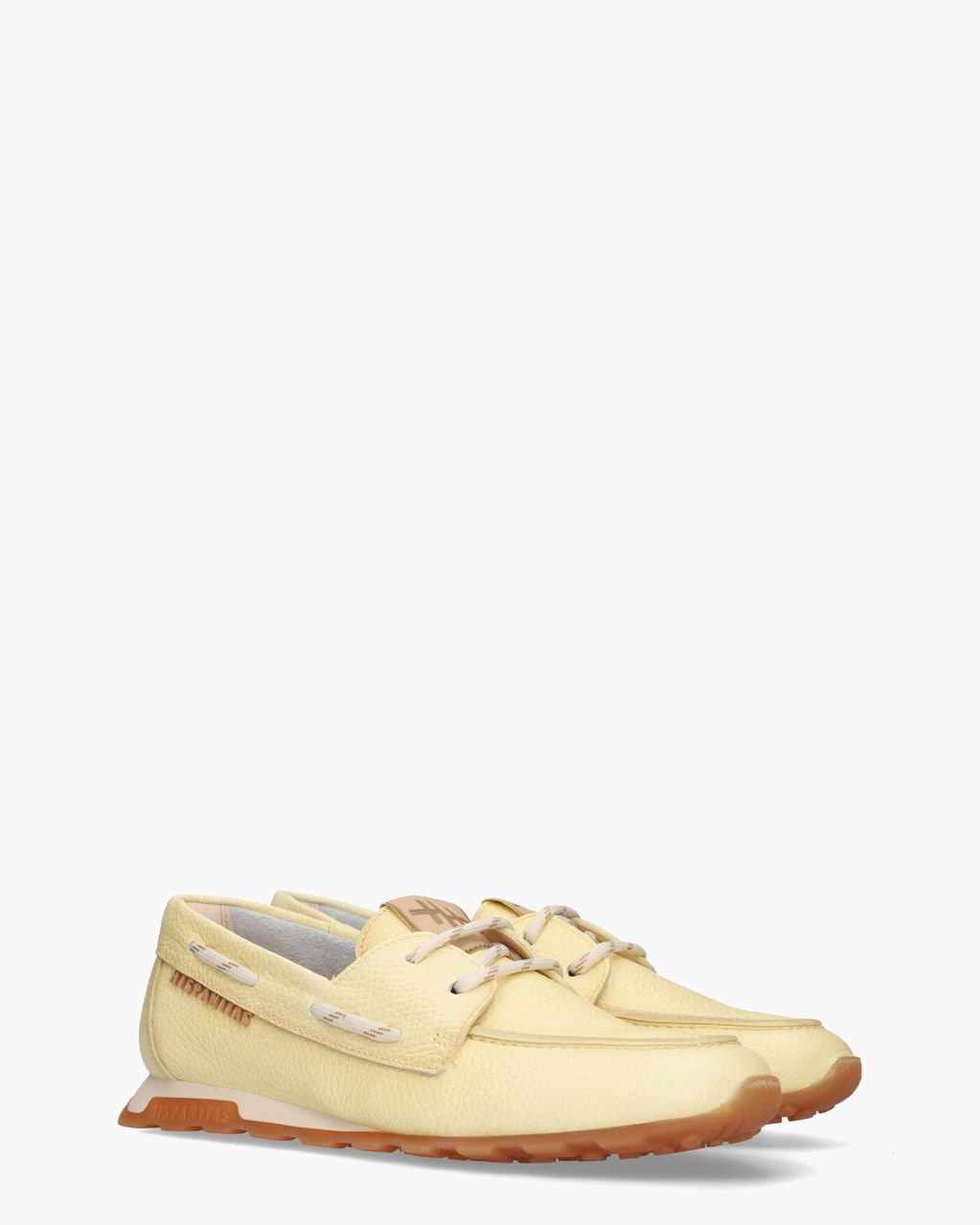 HV264603 Lichtgeel Dames Veterschoenen
