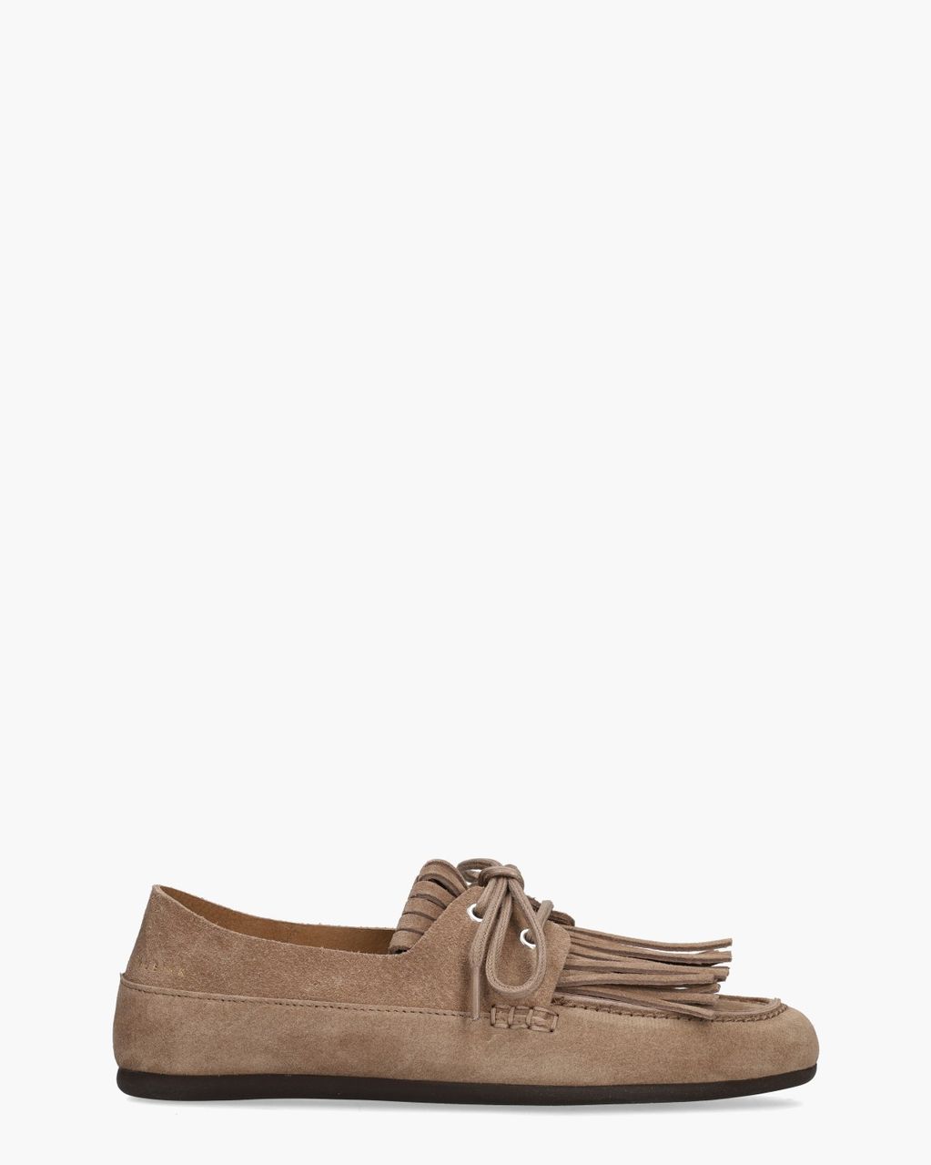Joan Macaw Taupe Dames Veterschoenen