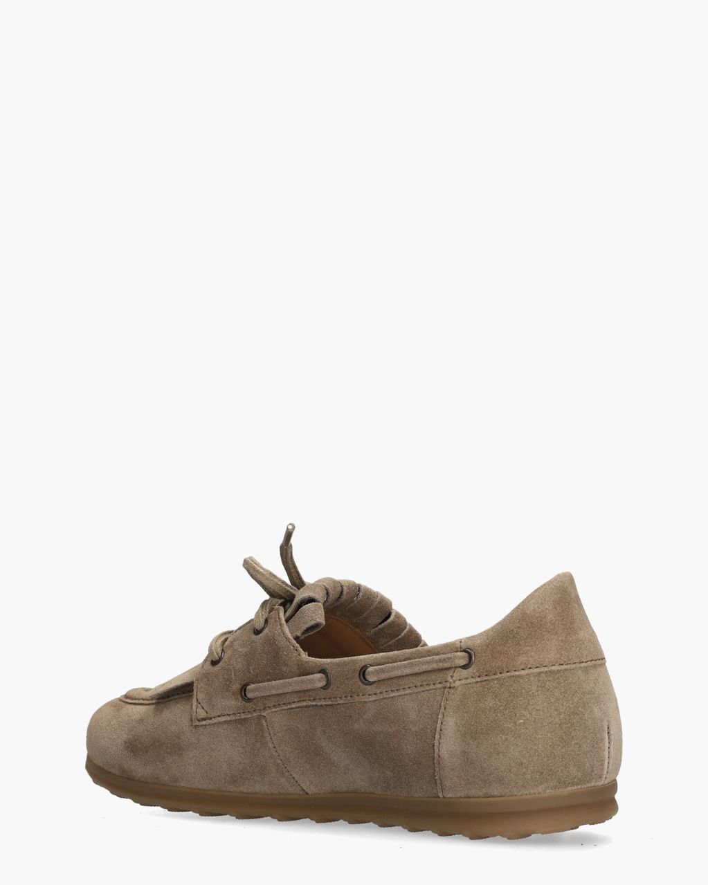 6033.02.005 Dames Taupe Veterschoenen