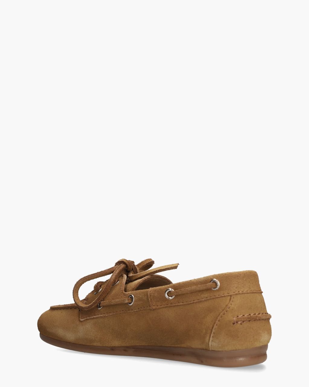 Boat Loafer Brushed Cognac Dames Veterschoenen