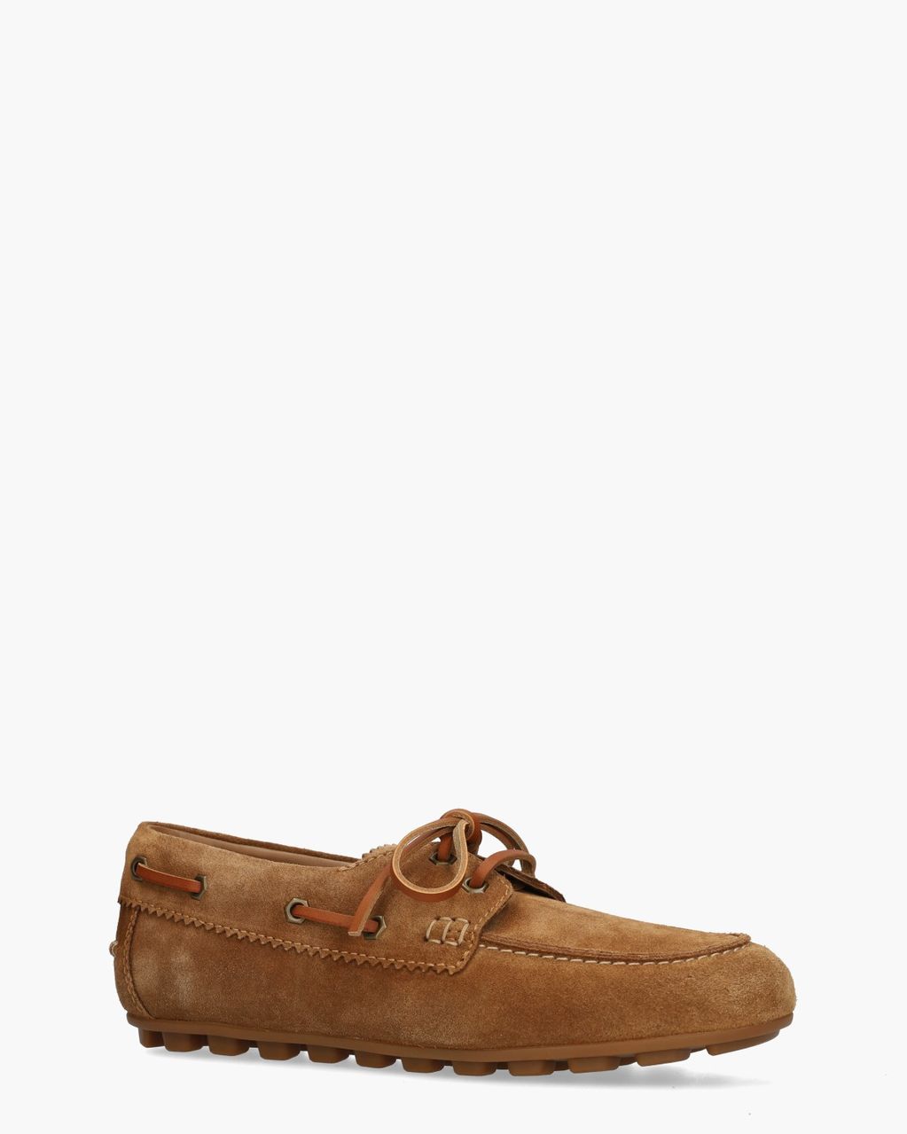 Olympia Cognac Dames Veterschoenen