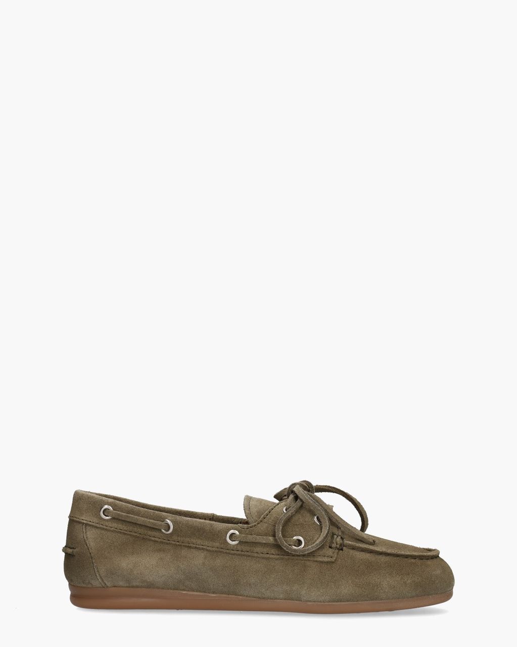 Boat Loafer Brushed Khaki Dames Veterschoenen