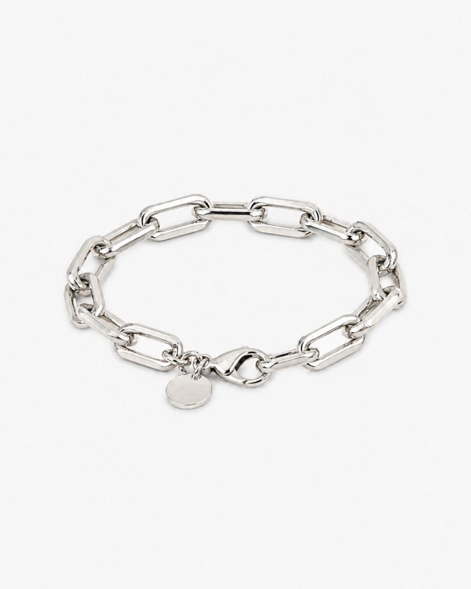 Link Medium Chain Zilver Armband