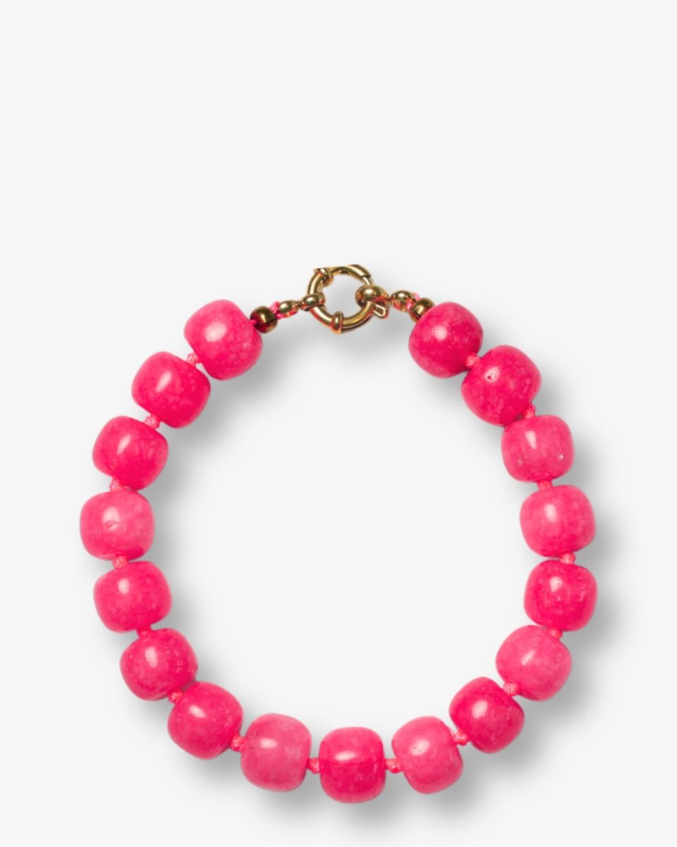 William Neon Bracelet Roze Armband