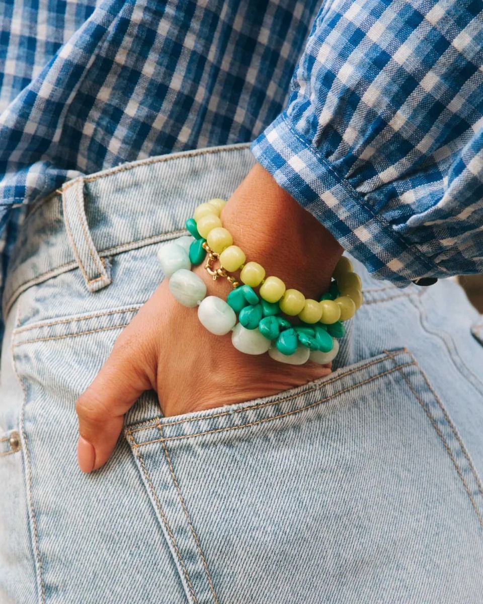 William Bracelet Limegroen Armband