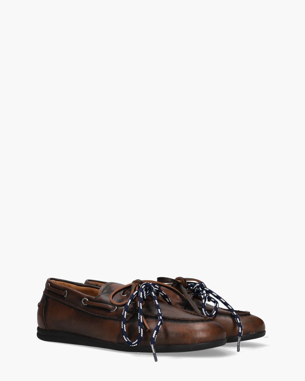Harvey Donkerbruin Heren Veterschoenen
