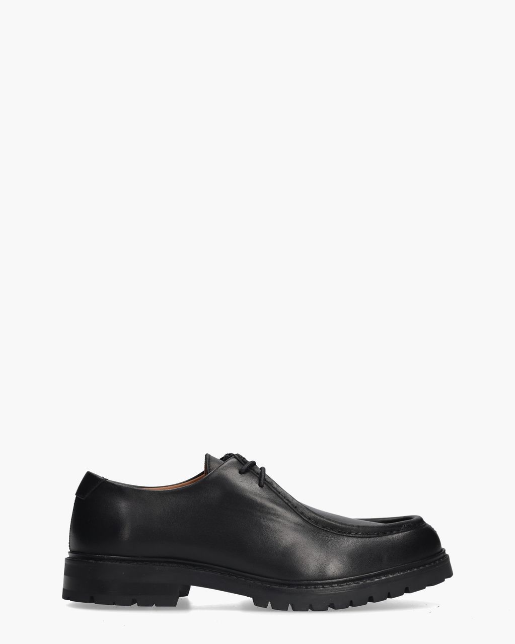 Abtin Zwart Heren Veterschoenen