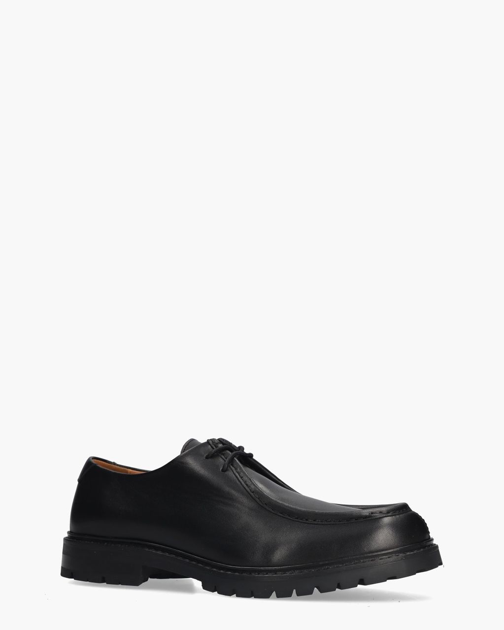 Abtin Zwart Heren Veterschoenen
