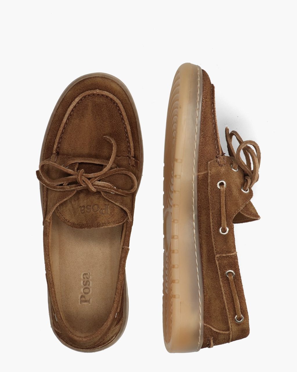Boat Loafer Bruin Heren Veterschoenen