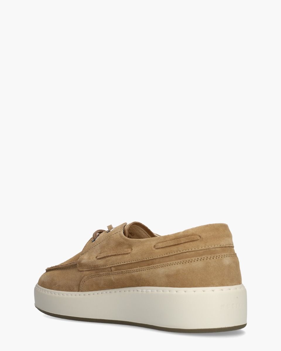 Jiro Yacht Camel Heren Veterschoenen