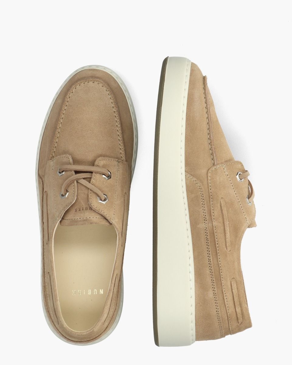 Jiro Yacht Camel Heren Veterschoenen