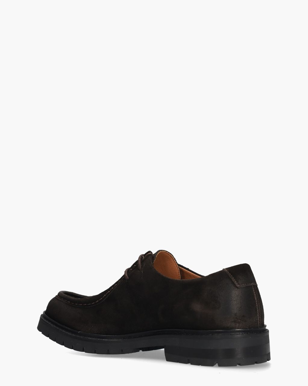 Aday Donkerbruin Heren Veterschoenen