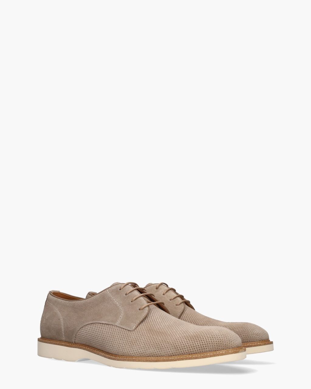Zackery Beige Heren Veterschoenen