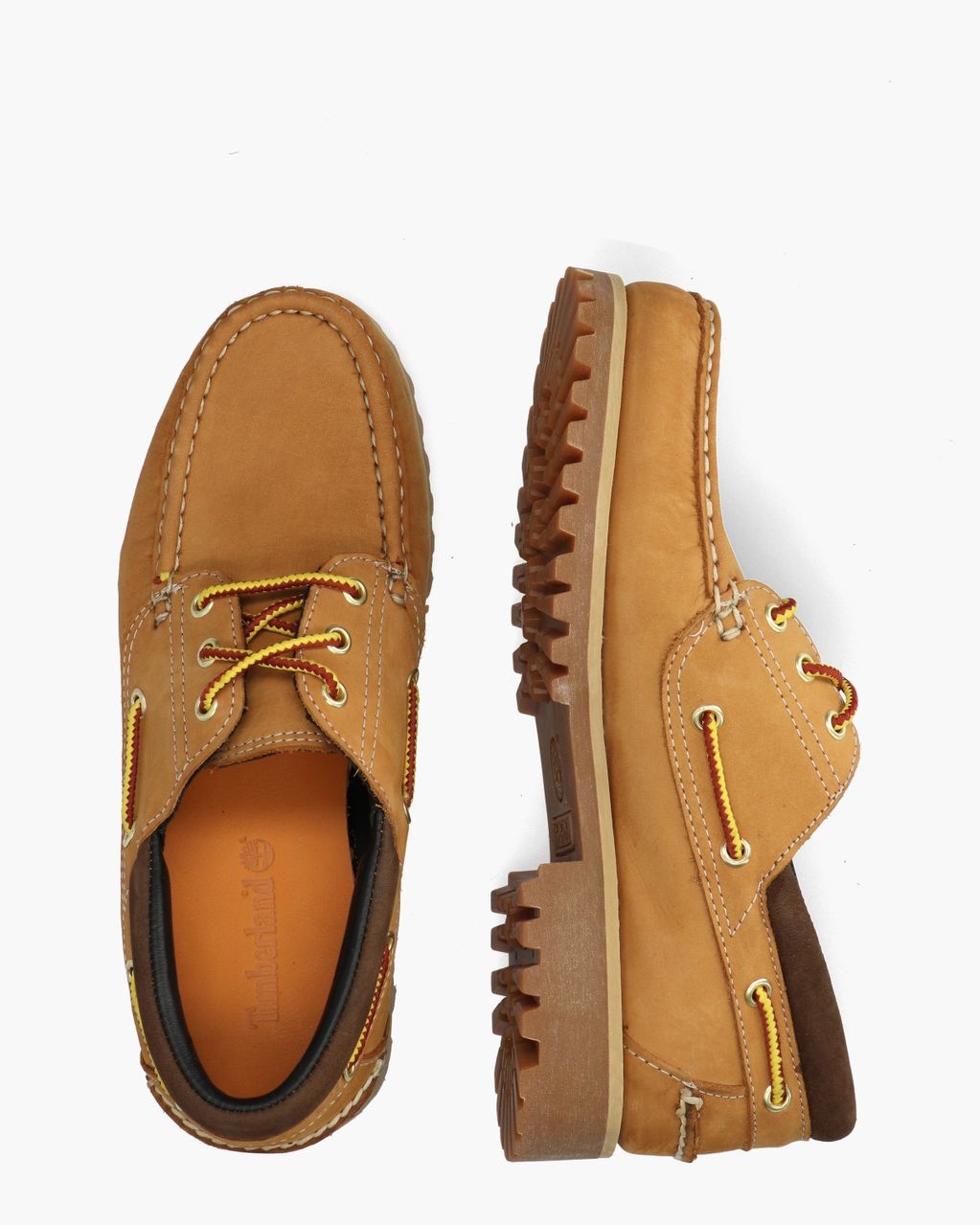 Authenthic Okergeel Heren Veterschoenen