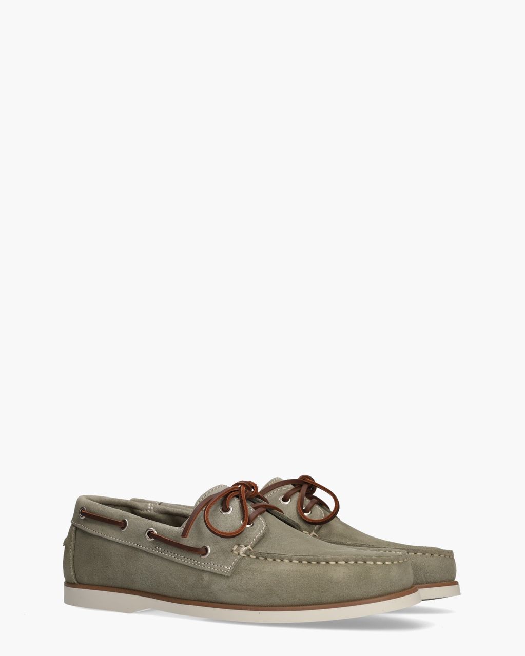 Zayon Lichtgroen Heren Veterschoenen