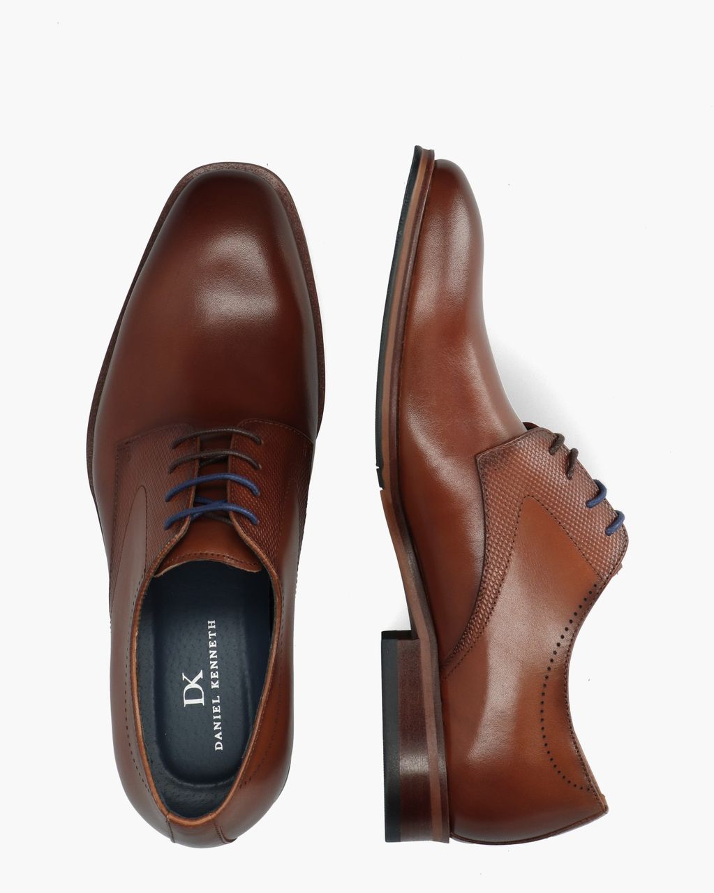 Zay Cognac Heren Veterschoenen