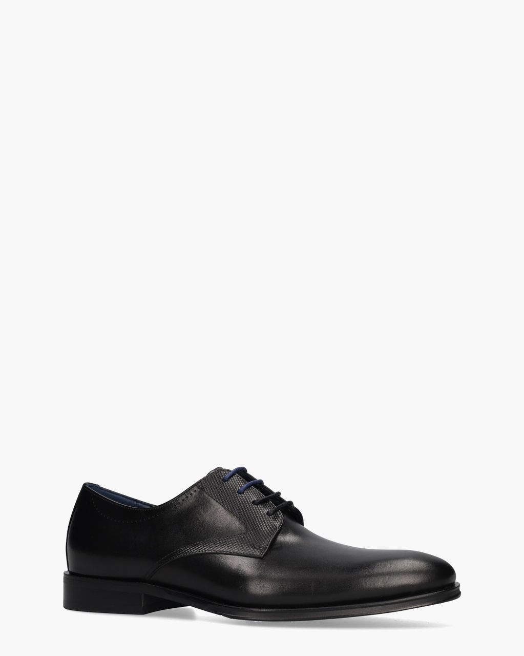 Zay Zwart Heren Veterschoenen