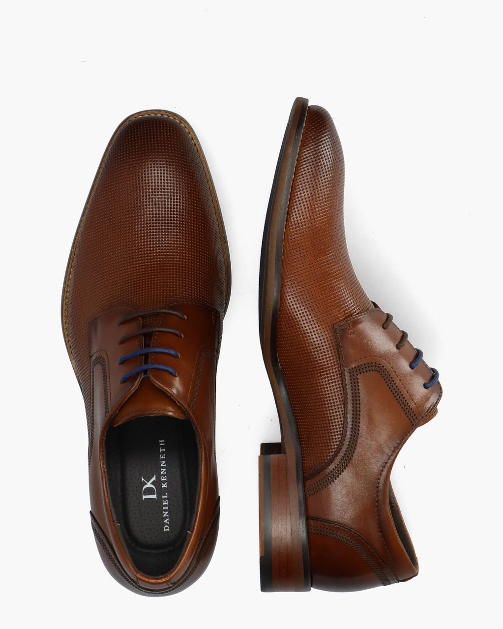 Antoine Cognac Heren Veterschoenen