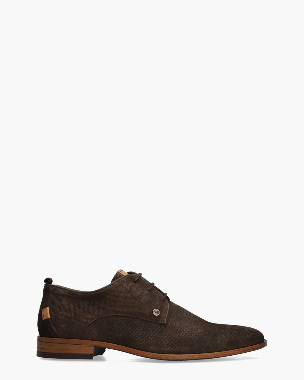 Greg Wall Donkerbruin Heren Veterschoenen