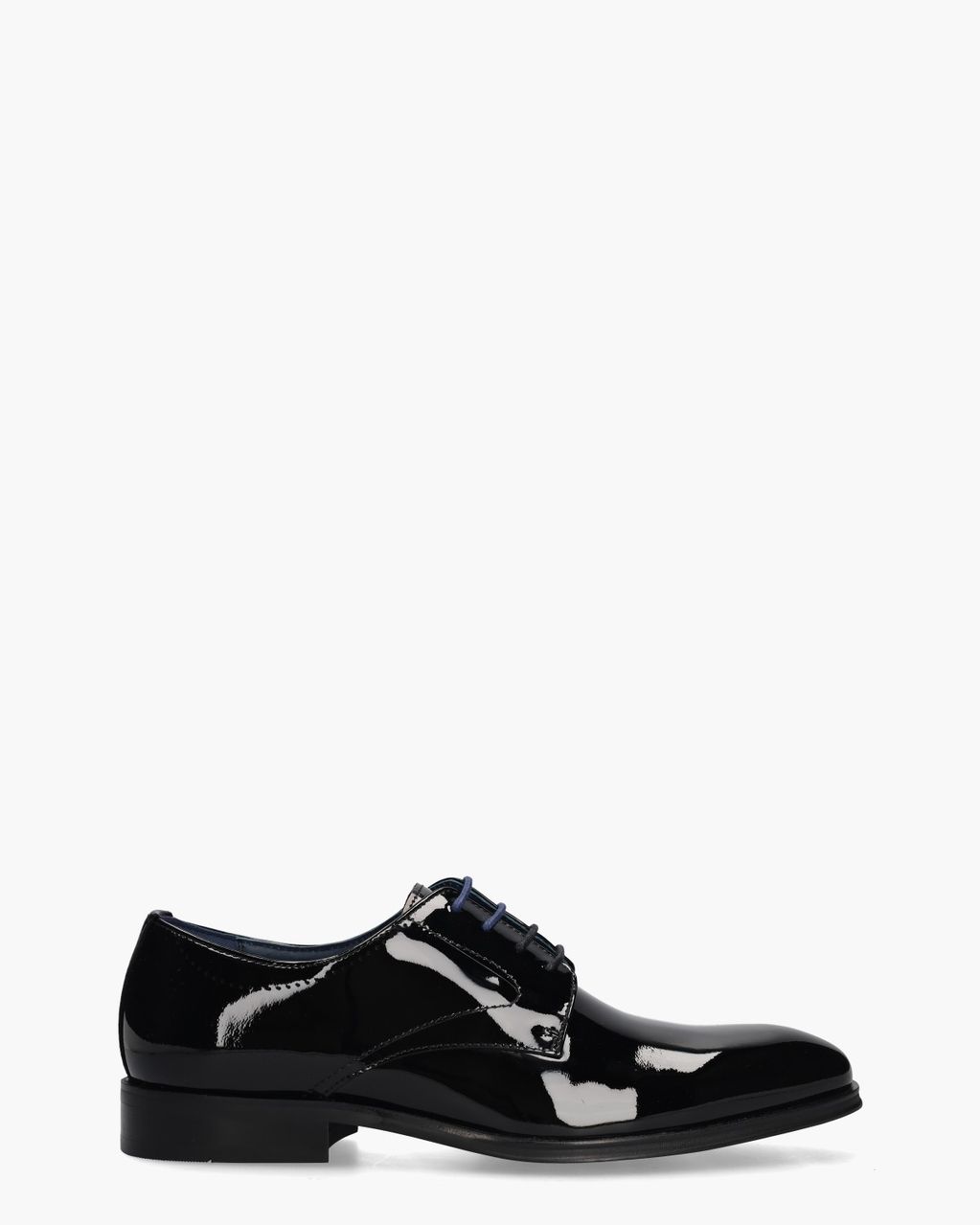Ayaz Zwart Heren Veterschoenen