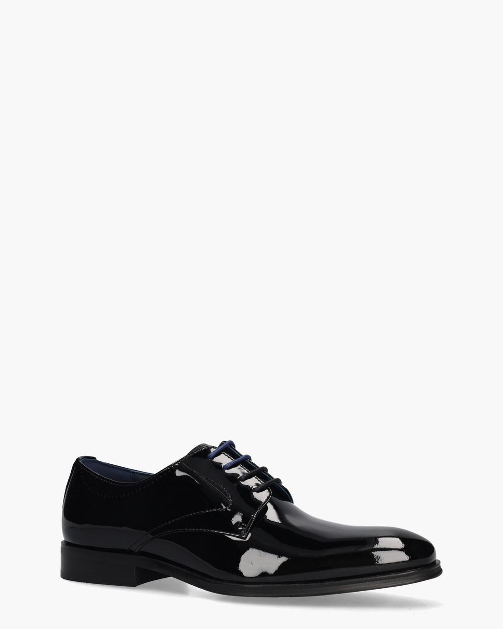 Ayaz Zwart Heren Veterschoenen