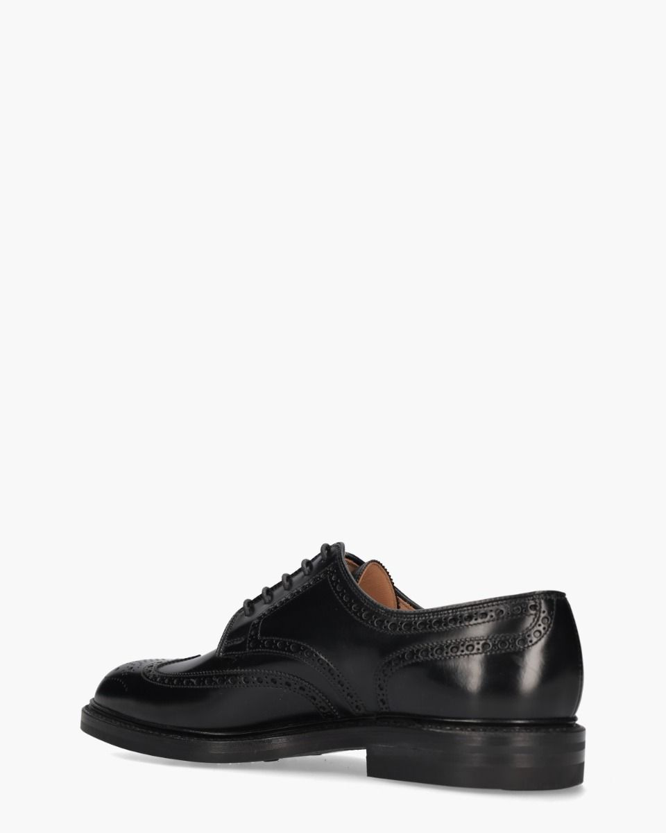Pembroke Zwart Heren Veterschoenen