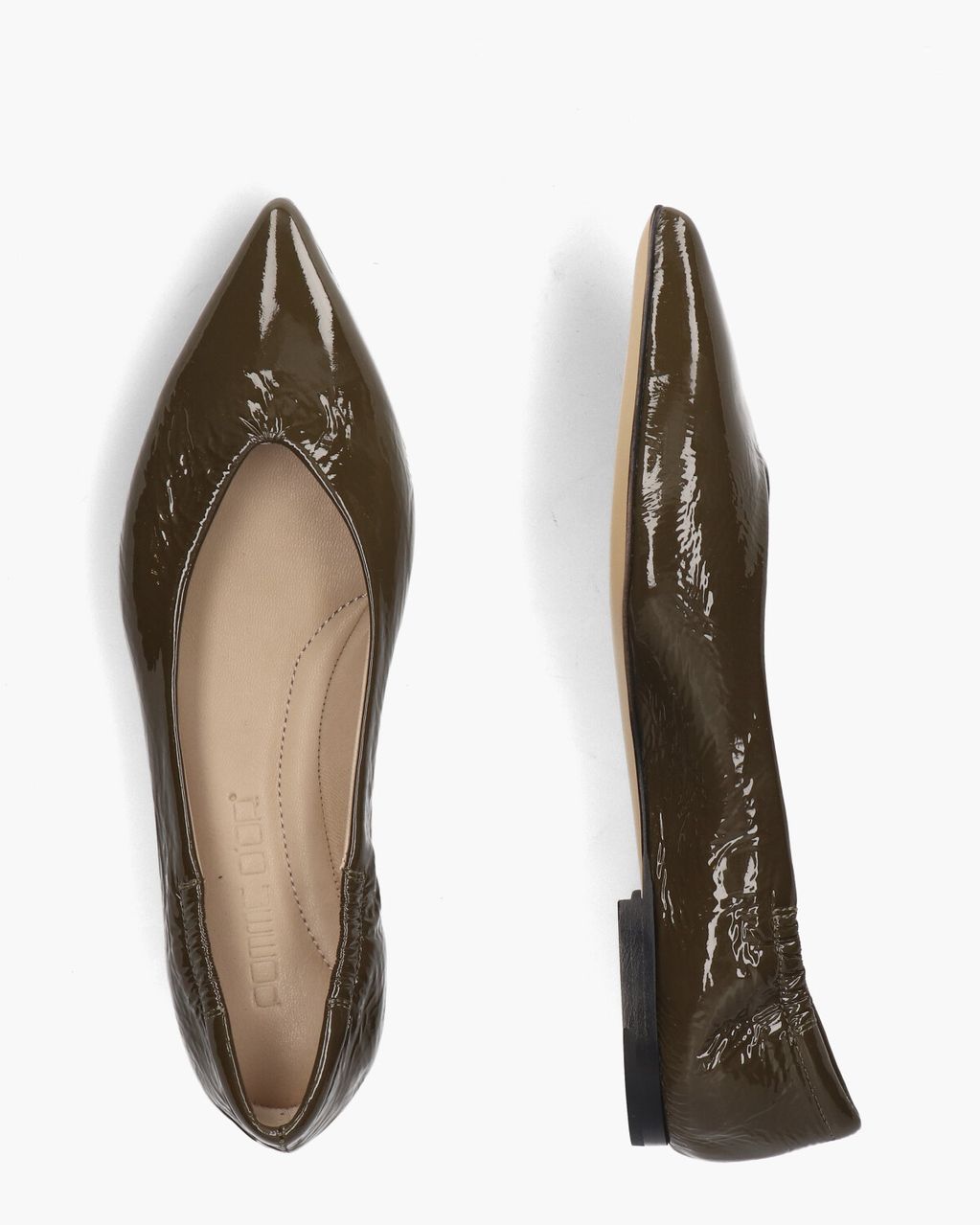 Ingrid 1000 Legergroen Damesloafers