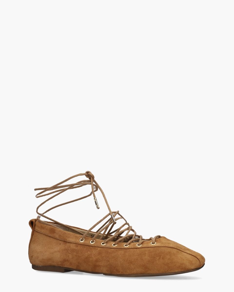 Janis Cognac Damesballerina's