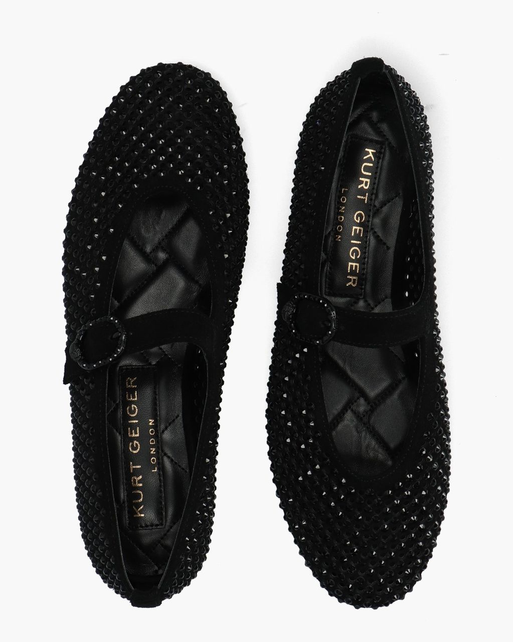 Mayfair Ballet Flat Zwart Damesballerina's