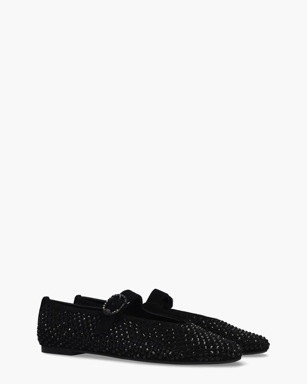 Mayfair Ballet Flat Zwart Damesballerina's