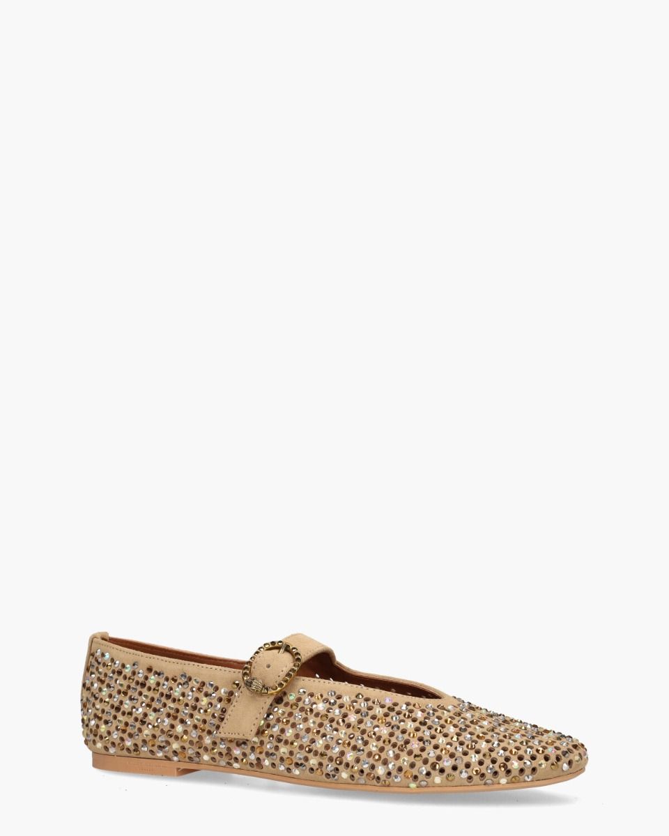 Mayfair Ballet Flat Lichtbruin Damesballerina's