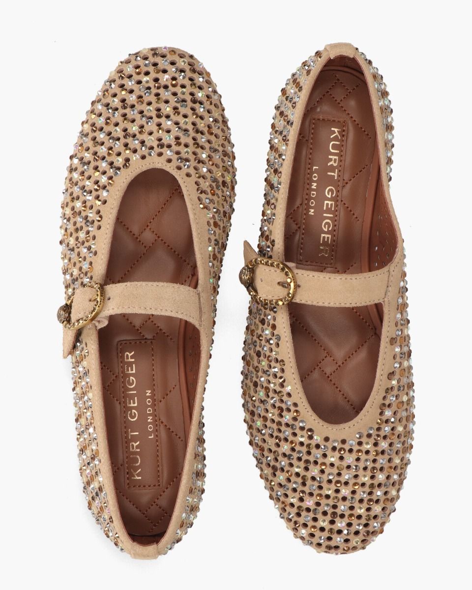 Mayfair Ballet Flat Lichtbruin Damesballerina's