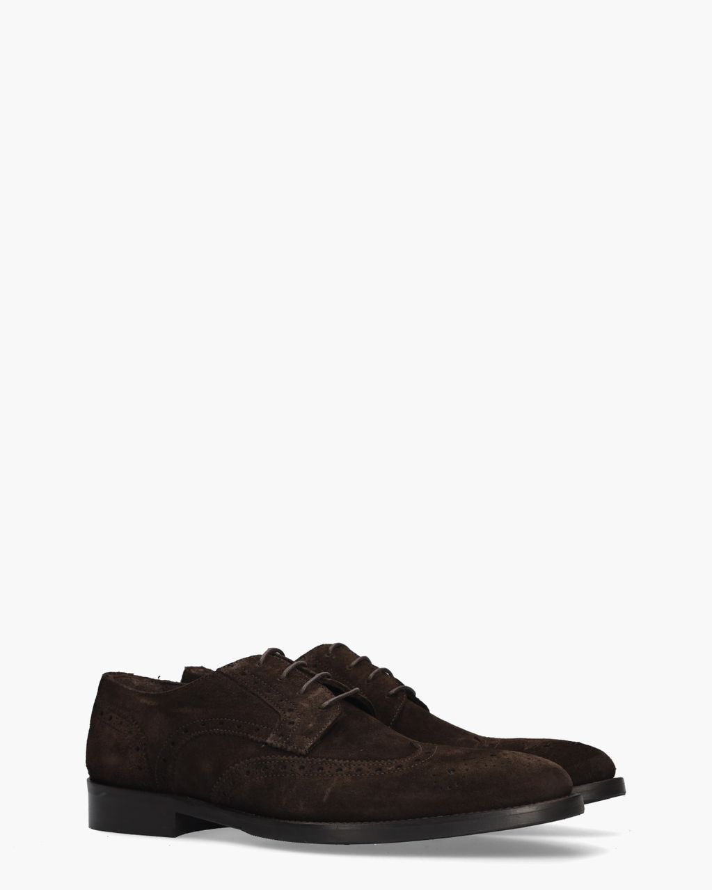 904 Donkerbruin Heren Veterschoenen