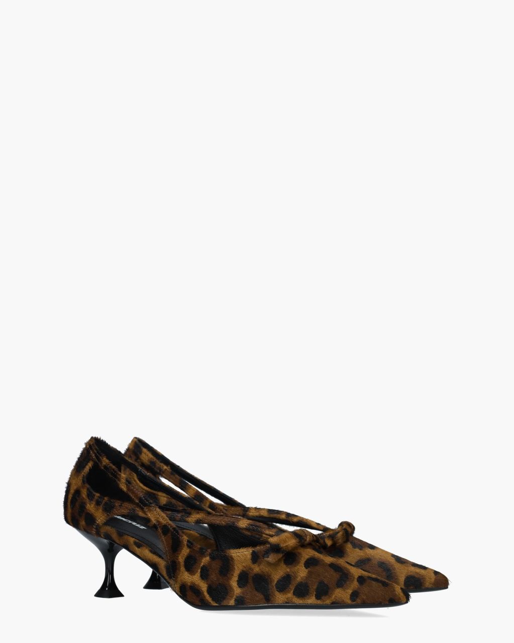 Navari Bruin/Zwart Dames Slingbackpumps